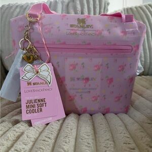 Stanley x LoveShackFancy Pink Floral Mini Soft Cooler